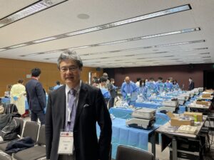 腹腔鏡手術のハンズオン